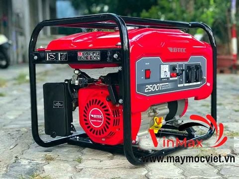 MÁY PHÁT ĐIỆN CHẠY XĂNG 2,5KW BTEC BT2500