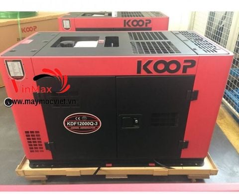 Máy Phát Điện Chạy Dầu 10Kw Koop KDF12000Q-3