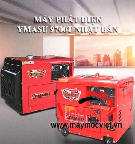 Máy Phát Điện Chạy Dầu Ymasu YM9700T