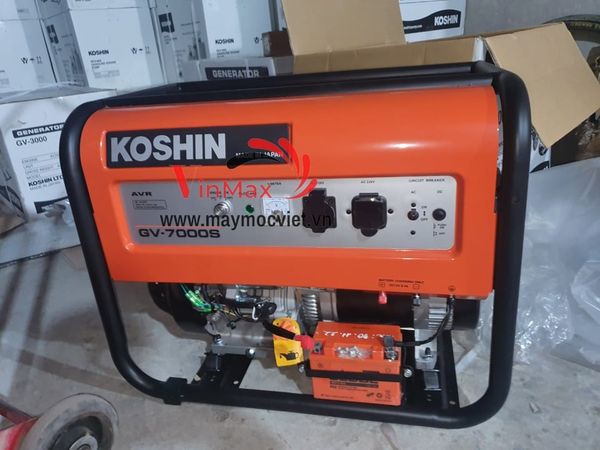 Máy phát điện xăng Nhật Bản Koshin GV-7000S (5.5KVA)