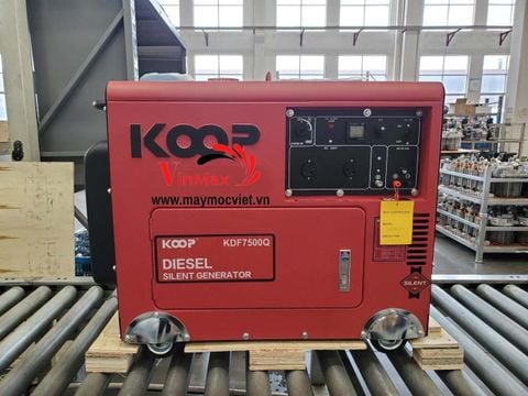 Máy Phát Điện Chạy Dầu 5Kw Koop KDF7500Q