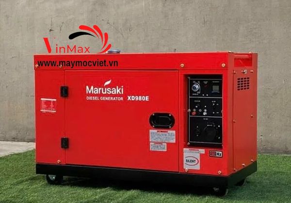 Máy Phát Điện Chạy Dầu 8KVA Marusaki XD980E