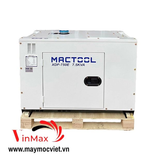 Máy Phát Điện Chạy Dầu Mactool 6Kw XDF-750E