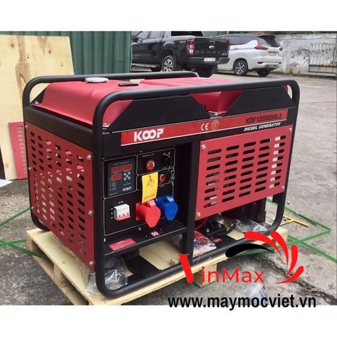 Máy Phát Điện Chạy Dầu 10Kw Koop KDF12000XE -3