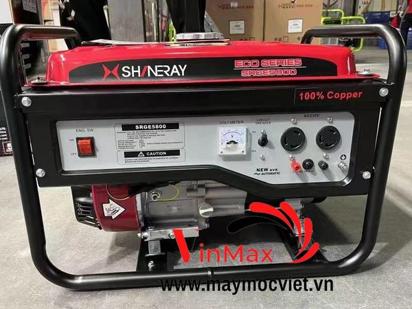 Máy Phát Điện Chạy Xăng 5kw Shineray SRGE5800