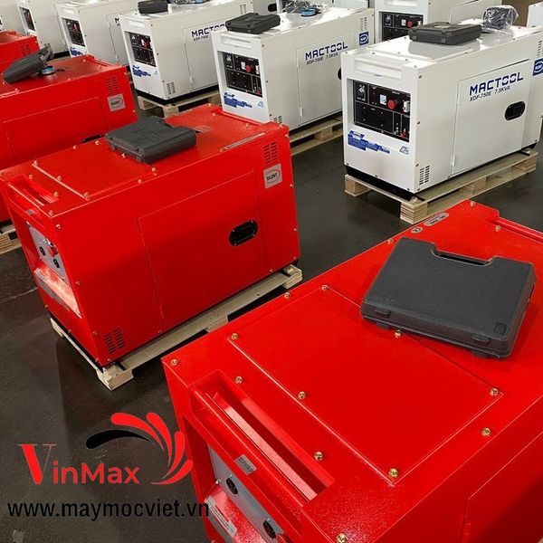 Máy Phát Điện Chạy Dầu Mactool 6Kw XDF-750E