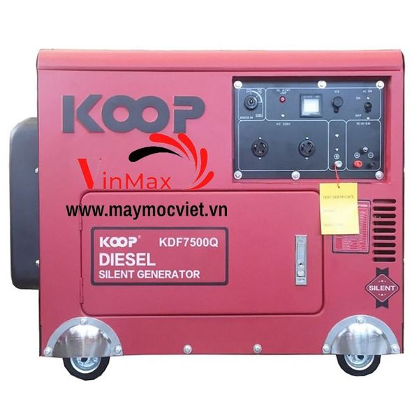 Máy Phát Điện Chạy Dầu 5Kw Koop KDF7500Q