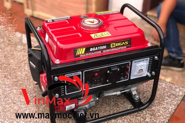 Máy phát điện chạy xăng Bgas BGA1500