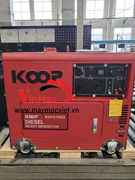 Máy Phát Điện Chạy Dầu 5Kw Koop KDF6700Q