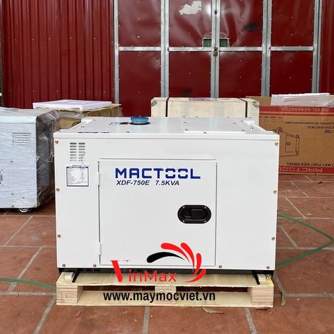 Máy Phát Điện Chạy Dầu Mactool 6Kw XDF-750E