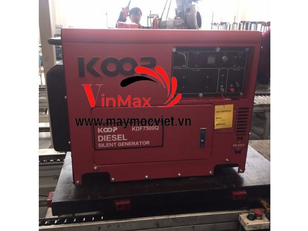 Máy Phát Điện Chạy Dầu 5Kw Koop KDF7500Q
