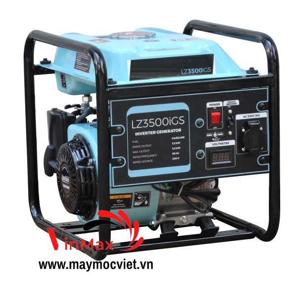 Máy Phát Điện Biến Tần Inverter Dùng Xăng Công Suất 3.5 kW LZ3500iGS