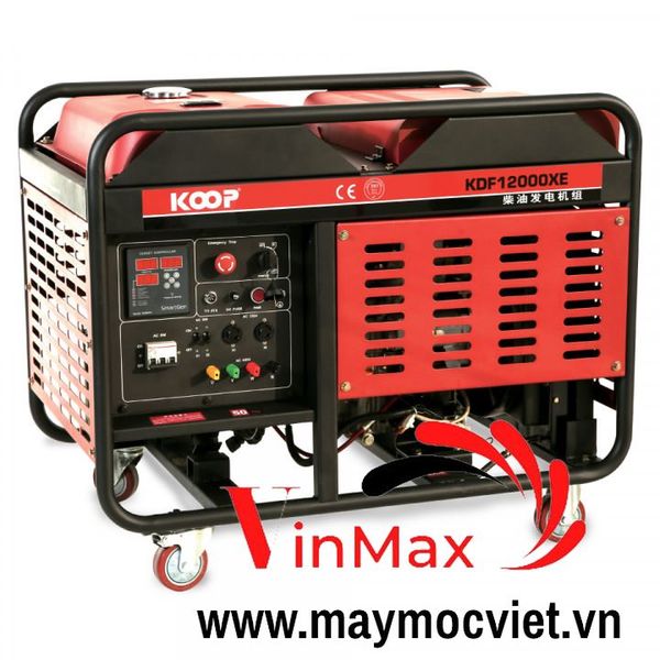 Máy Phát Điện Chạy Dầu 10Kw Koop KDF12000XE -3
