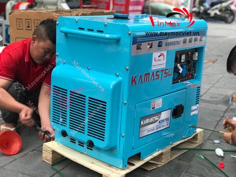Máy phát điện chạy dầu 7kW Kamastsu KD 8700 đề nổ