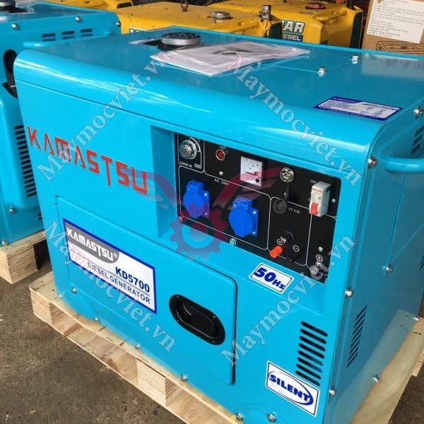 Máy Phát Điện Chạy Dầu 3Kw Kamastsu KD 5700