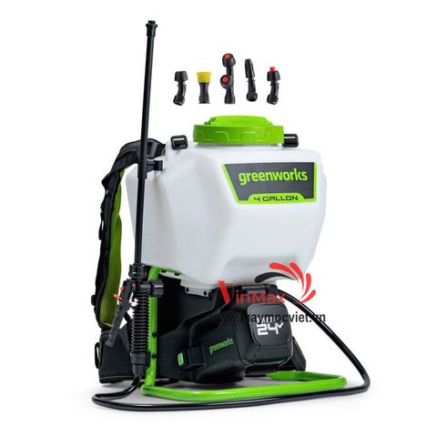 Máy phun thuốc dùng pin Greenworks 24V (Chỉ thân máy) – PA891