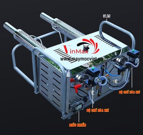 Máy phun khói công nghiệp đặt cabin xe Turbo TBP-02