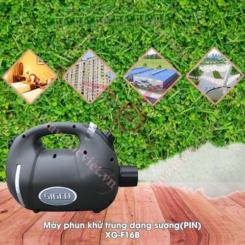 Máy phun khử trùng dạng sương chạy bằng Pin Sigco XG F16B