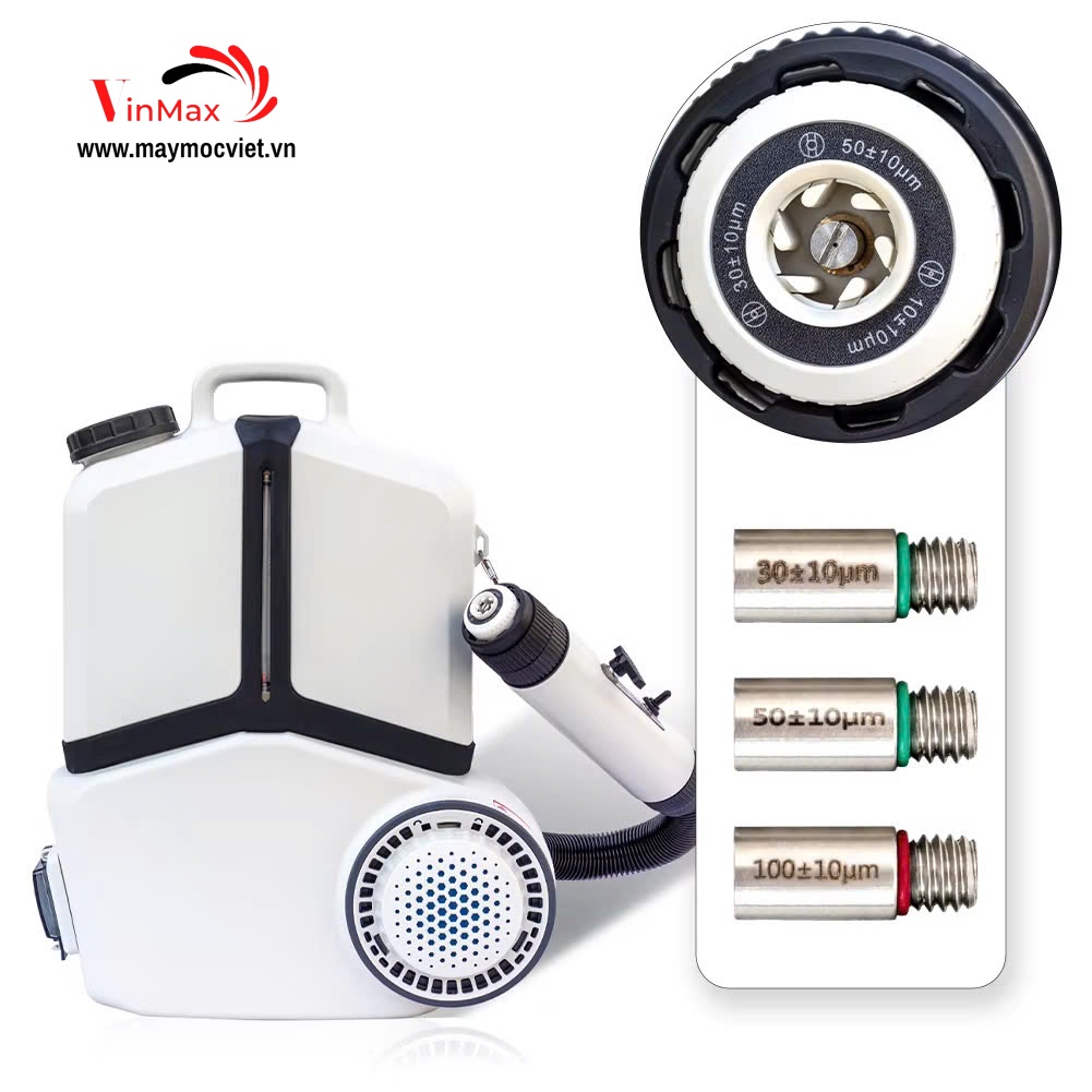 Máy phun sương khử khuẩn bệnh viện Turbo TB5030 sương tĩnh điện