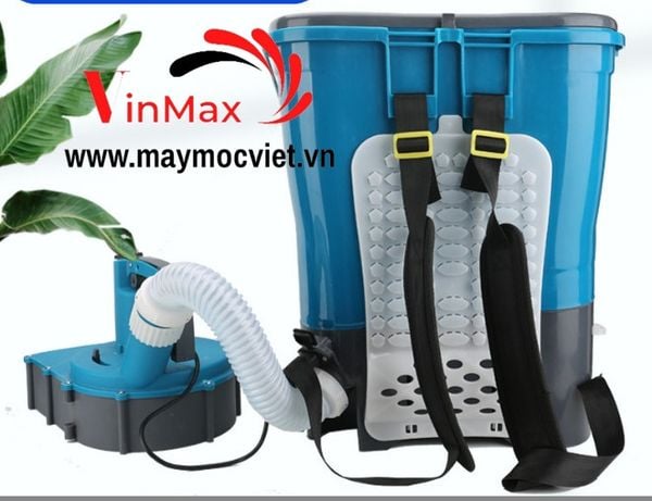 Máy phun rải phân acquy 12V Turbo TBP12