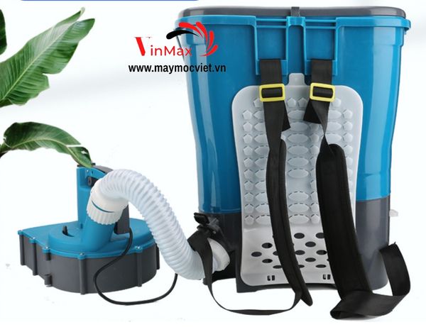 Máy phun rải phân acquy 12V Turbo TBP12