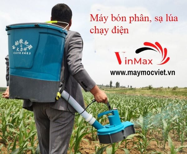 Máy phun rải phân acquy 12V Turbo TBP12