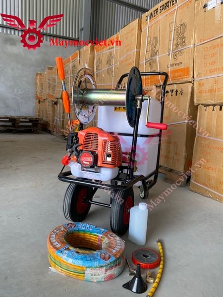 Máy phun thuốc khử trùng xe đẩy 60 lit VMPX60 ( động cơ Trung Quốc )