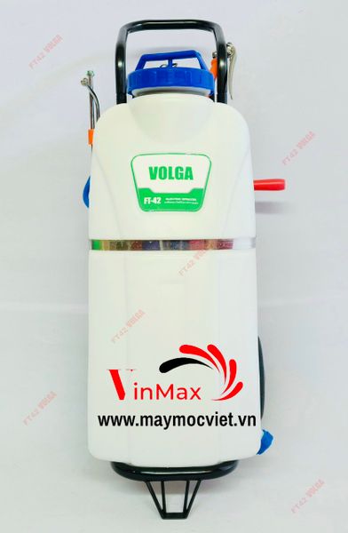 Máy phun thuốc điện đẩy tay Volga FT-42 dung tích 42 lít