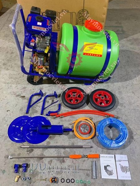 Máy phun thuốc thùng phuy VinMax VMPT160