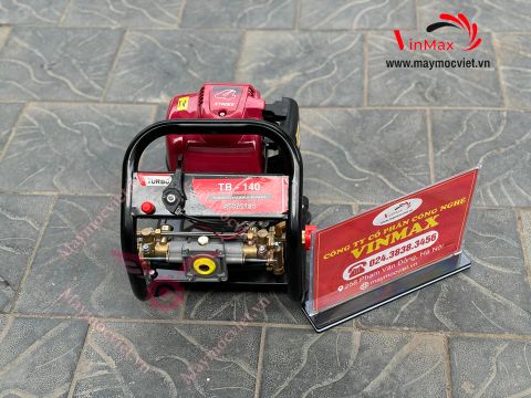 Máy phun thuốc xách tay 4 thì Turbo TB140 tặng 50 mét dây phun