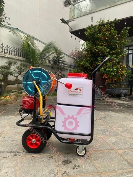 Máy phun thuốc khử trùng xe đẩy 60 lit VMPX60 ( động cơ Trung Quốc )