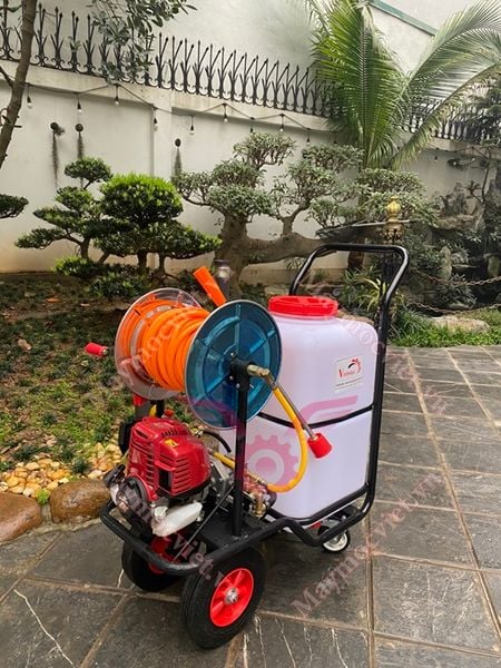 Máy phun thuốc khử trùng xe đẩy 60 lit VMPX60 ( động cơ Trung Quốc )