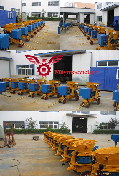 Máy phun vẩy bê tông PZ5