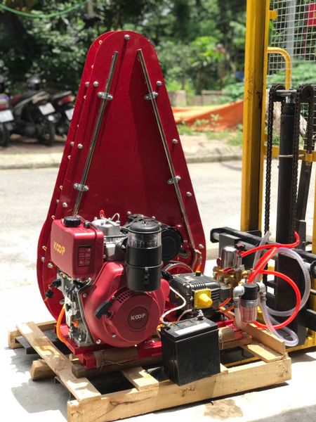 Máy phun sương, phun thuốc dạng tháp 20 béc 13HP Koop KPS13