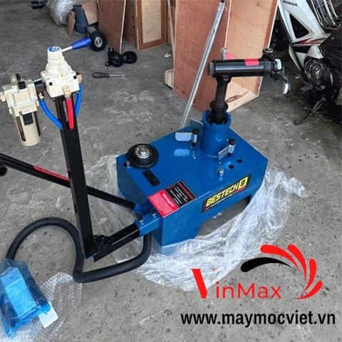 Máy ra vào lốp xe tải dùng khí nén có ty Bestech