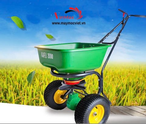 Máy rải phân bón đẩy tay Turbo KF2000