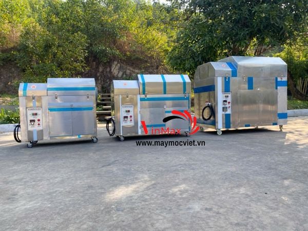 Máy rang hạt 3 pha 50kg/ mẻ Turbo TBR50