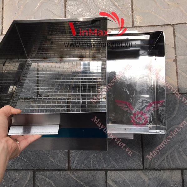 Máy rang hạt dùng điện 20-25kg/ mẻ Turbo TBR25