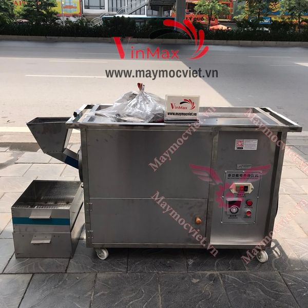 Máy rang hạt dùng điện 20-25kg/ mẻ Turbo TBR25