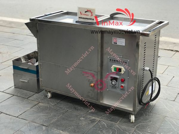 Máy rang hạt dùng điện 20-25kg/ mẻ Turbo TBR25