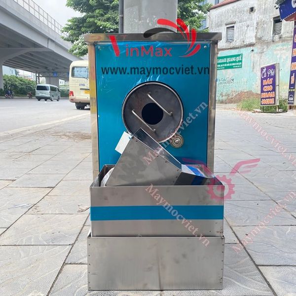 Máy rang hạt dùng điện 20-25kg/ mẻ Turbo TBR25