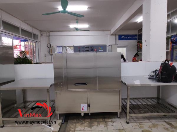 Máy rửa bát băng chuyền Dolphin DRC-1E