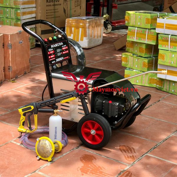 Máy rửa xe cao áp Hakuda 3000A