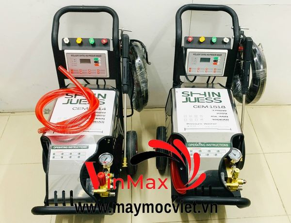Máy rửa xe cao áp 1750psi 3kw Shinjuess CEM1414