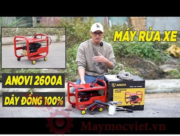 Máy rửa xe khung Anovi 2600A