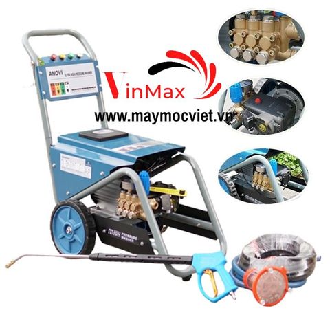 Máy Rửa Xe Cao Áp 4.5kw Anovi 45S ( 3 pha)