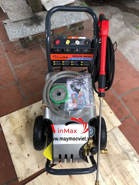 Máy Rửa Xe Cao Áp 3Kw Luba 18M17.5-3S4 Tự Động