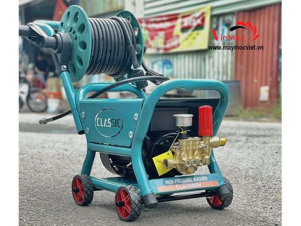Máy rửa xe Classic CLA3500V, 3500W, có chỉnh áp, 120 Bar