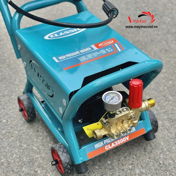 Máy rửa xe Classic CLA3500V, 3500W, có chỉnh áp, 120 Bar