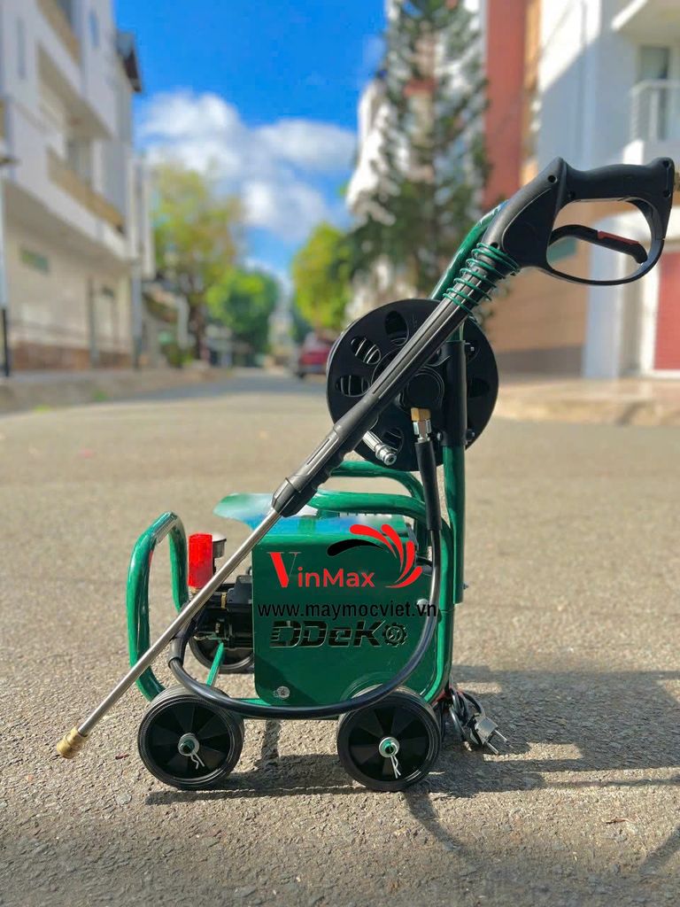 Máy Rửa Xe 3400W Deko DK-3400 Rulo Cuộn Dây – Vinmax- maymocviet.vn